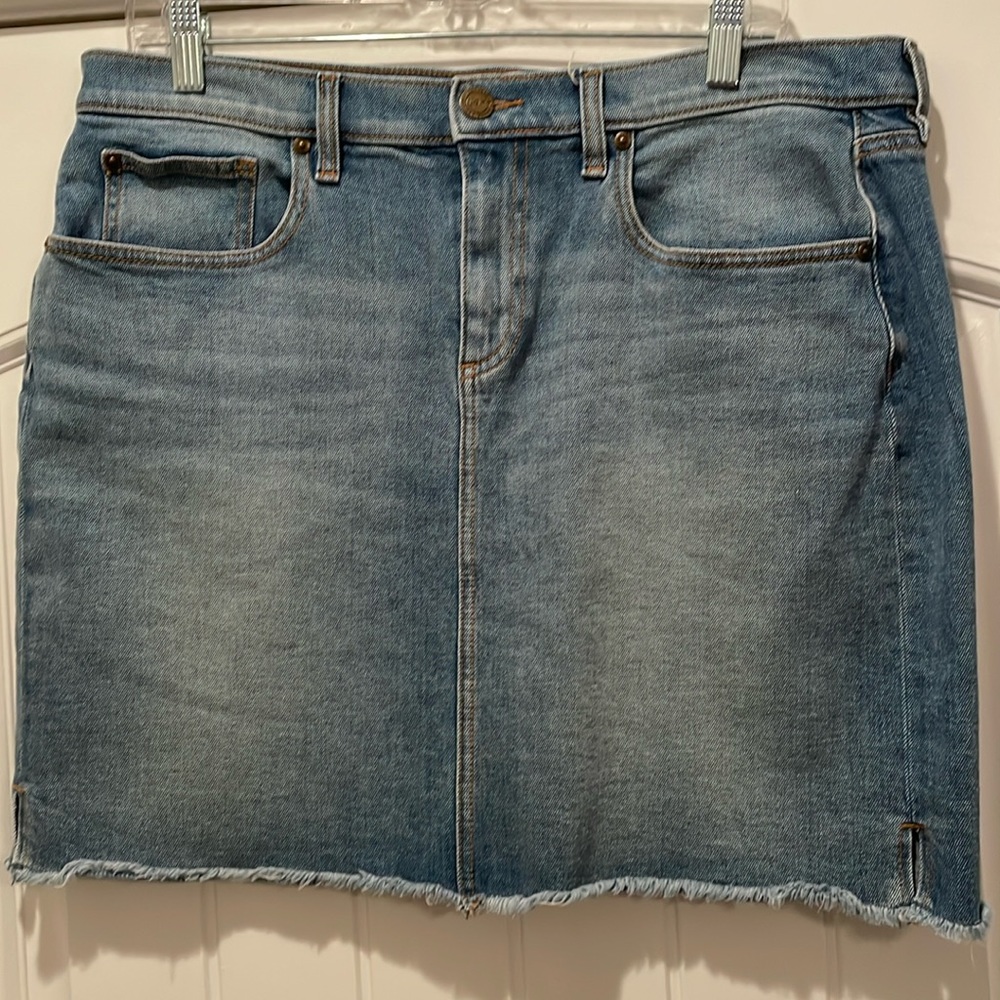 Loft denim skirt